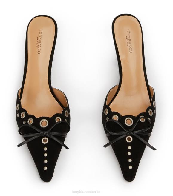 niedrige Absätze| de Tony Bianco Frauen Shae-Heels schwarzes Wildleder 4624241